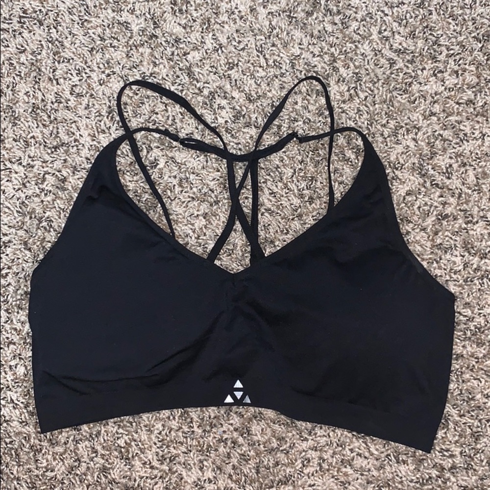 Strappy bra